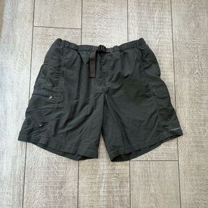 Columbia Black Swim Trunks with Elastic Waistband